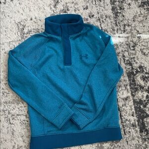 Under Armour Teal Quarter-Zip Pullover